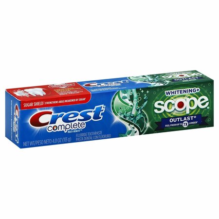 CREST Extra White plus Scope Outlast Mint Toothpaste 4oz 272124